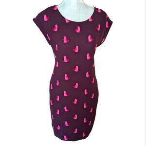 LOFT‎ Ann Taylor cat print dress size small